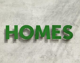 Custom Stainless Steel Letters Sign | 3D Metal Wall Letters | Floating Business Sign | Logo Sign | Modern House Number | Outdoor Signage