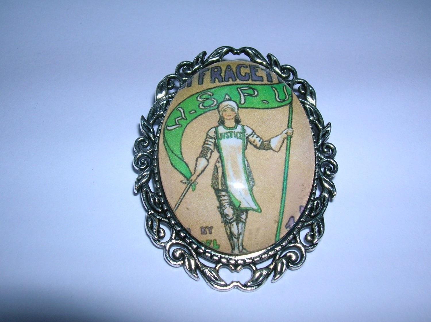 suffragette women's rights brooch. Edwardian. Feminist
