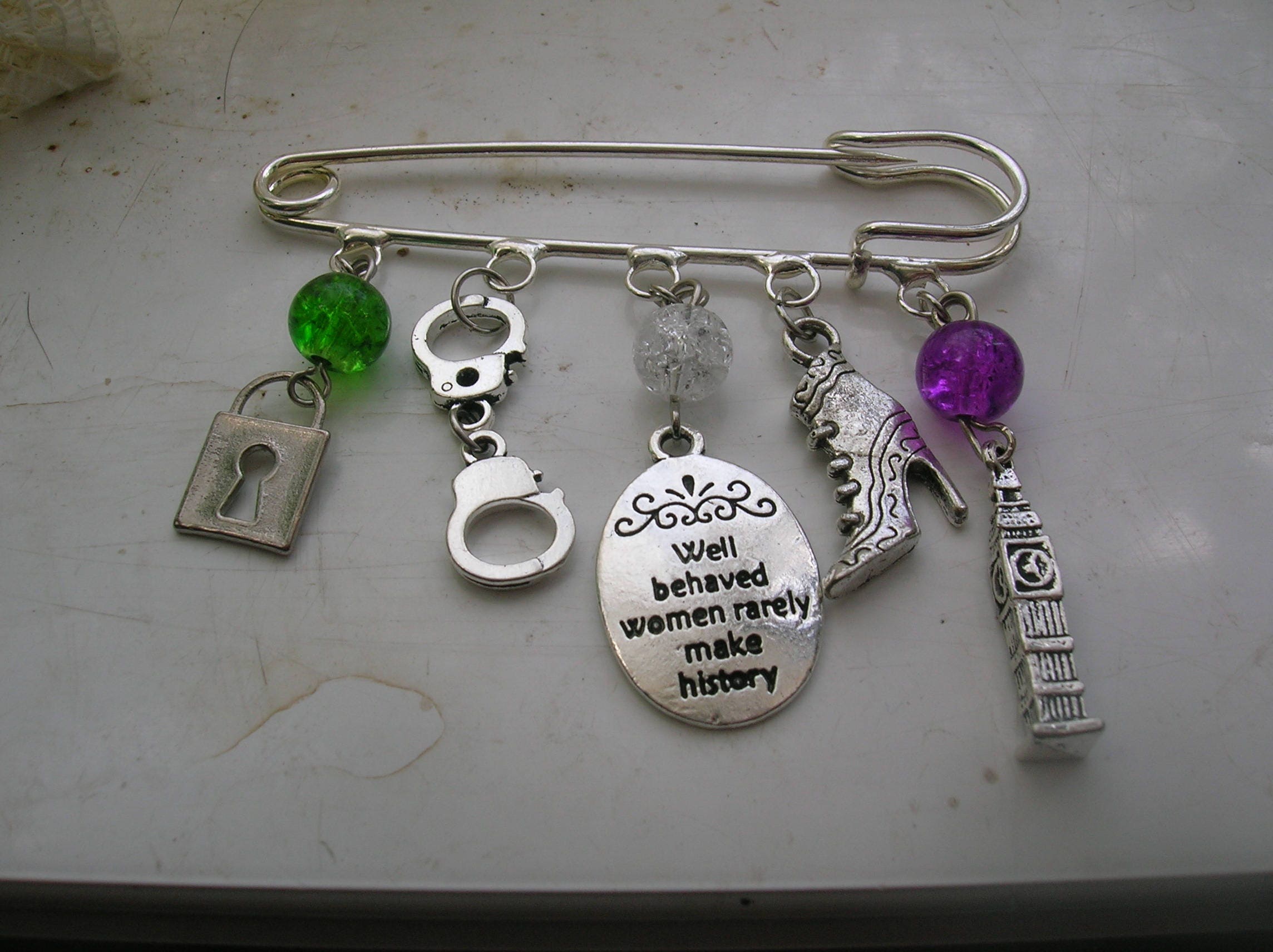 Suffragette jewelry deals for sale