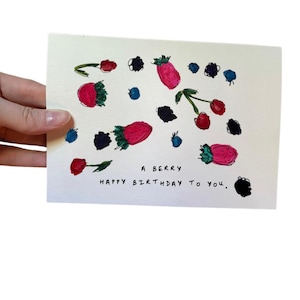 Une carte aux petits fruits