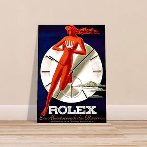 Rolex Poster, Luxury Watch Poster, Rolex Art, Rolex Print, Watch Poster, Watch Print, Watch Art, Wall Decor, Luxury Decor, Gift for Him.