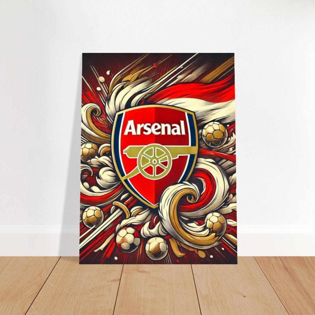 Arsenal Poster, Arsenal Art, Football Poster, Football Print, Football ...