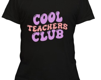 T-shirts for teachers, cool teacher custom shirt, teacher appreciation gift