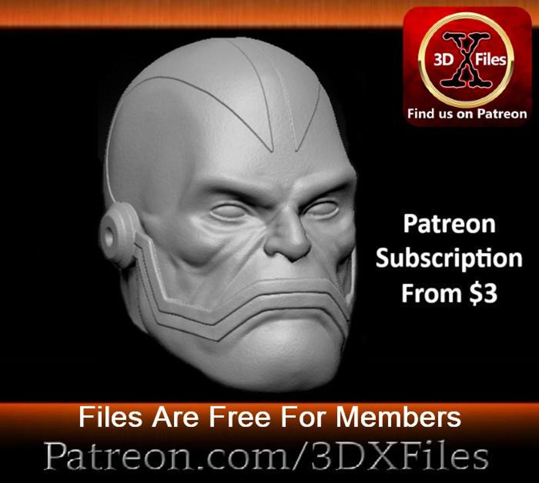 X-men 1:6 Scale Head Sculpt 1/6th Apocalypse Hot Toys 3D Print File Stl ...