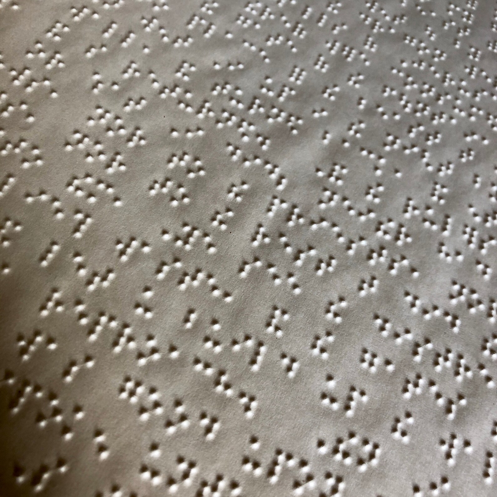 2 sheets ExtraLarge Antique Braille Paper 12.5 x Etsy