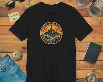 Mountain Climber Summit T-Shirt: Outdoor Adventure Apparel