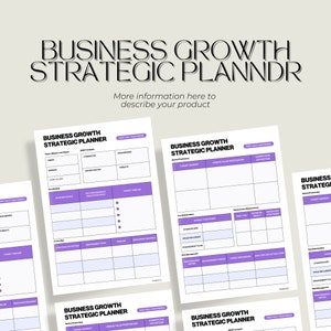 Business Growth Strategies MEGA BUNDLE | Business, Growth, Worksheet, Template, Workbook, Resource, Plan, Startup, Strategy, Entrepreneur