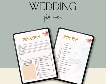 Wedding Planner Printable | Printable Wedding Planner Pages | Wedding Plan Bundle | Wedding Planning Book | Wedding Planner