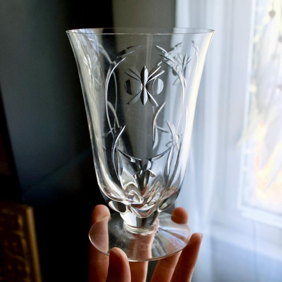 ダンカン＆ミラー シャンティリー アイスティー クリスタルグラス 6 個