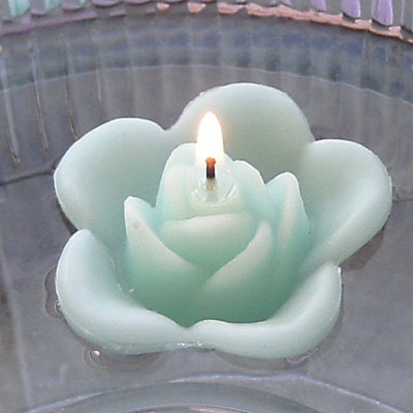 Mint Green Candles Etsy
