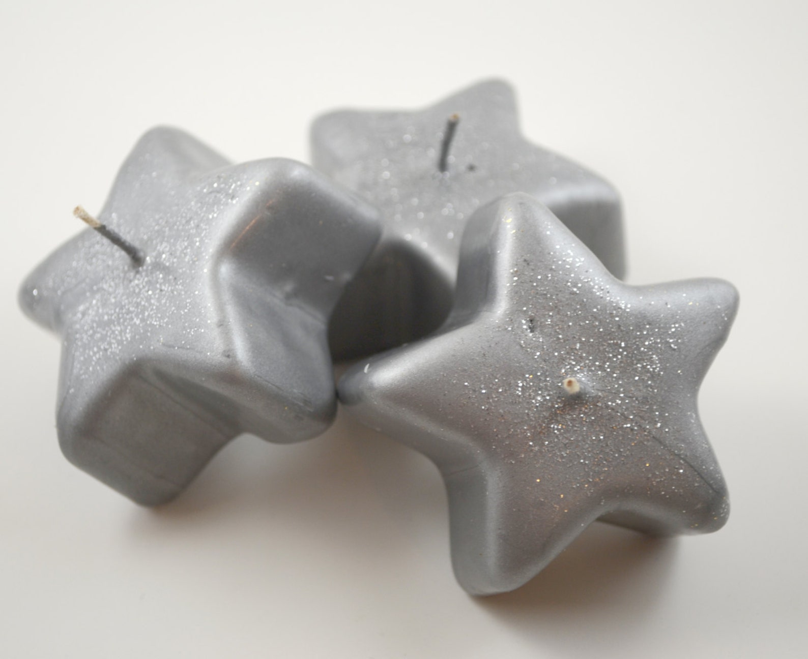Silver Star Floating Candles. Twinkle Twinkle Little Star Baby Etsy