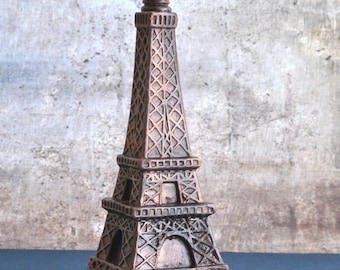 Eiffel Tower Candle with oil rubbed broze finish.