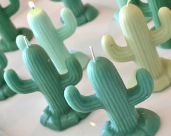 Set di 3 centrotavola per ricevimenti di nozze nel deserto di candele Saguaro Cactus, bomboniere, taco, feste in ufficio, taco martedì