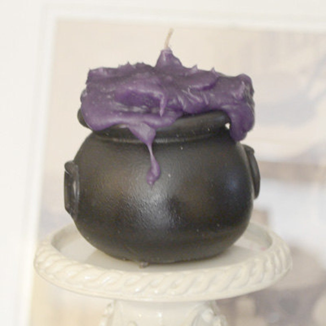 Witches Cauldron Candle Scented in Berry Bewitching Brew Etsy