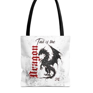 Tail of the Dragon Tragetasche, Fantasy Liebhaber, Geschenk für Drachenliebhaber, Smoky Mountains, mystischer Drache, Biker Geschenk, Gamer, Auto-Enthusiasten