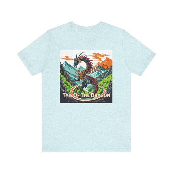 Tail of the Dragon I Survived Unisex Jersey Short Sleeve Tee