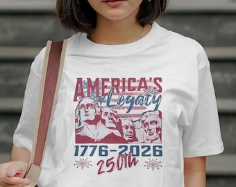 Koszulka patriotyczna z okazji 250. urodzin Ameryki, 4 lipca, prezent na Dzień Niepodległości, gwiazdy i paski, czerwono-biało-niebieski, Americana