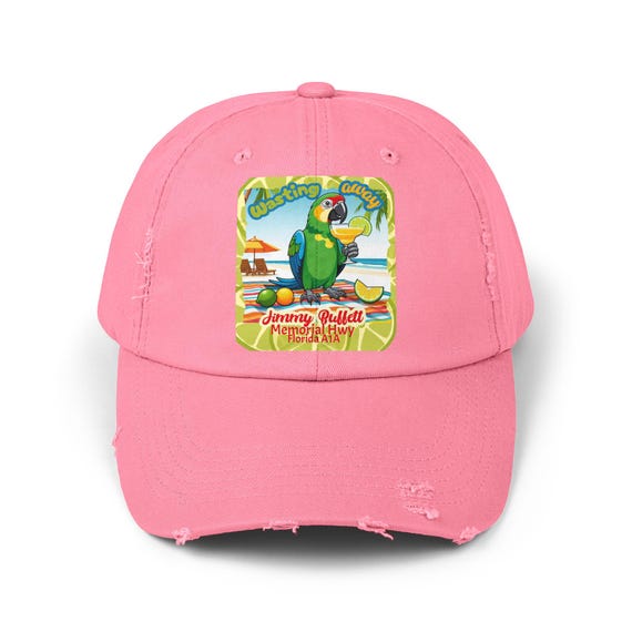 Women\'s Margaritaville Tropical Print Cap Margaritaville Palm Hat – Margaritaville Store main image 3