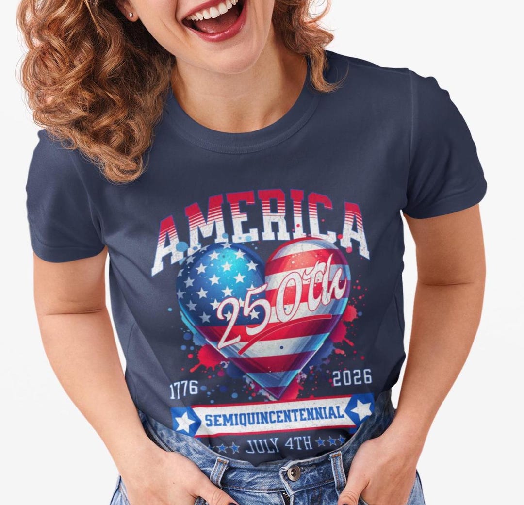 アメリカ生誕250周年 愛国心を祝うTシャツ - アメリカ建国250周年、7月
