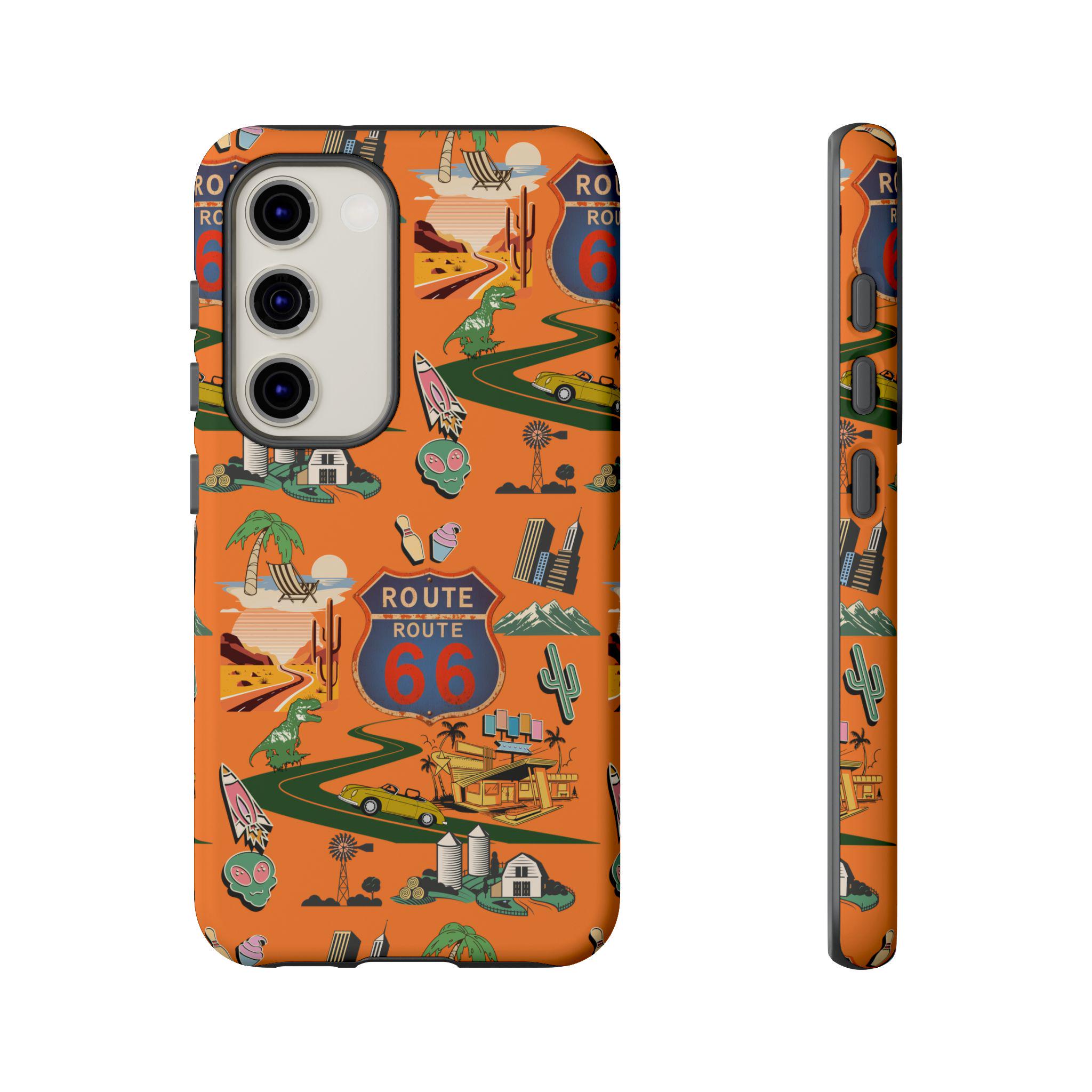 Route 66 Highway Adventure Phone Case, Retro Travel Accessory, Vintage Road  Trip Gift, Adventure Vibe, Get Your Kicks, Retirement Gift - Etsy