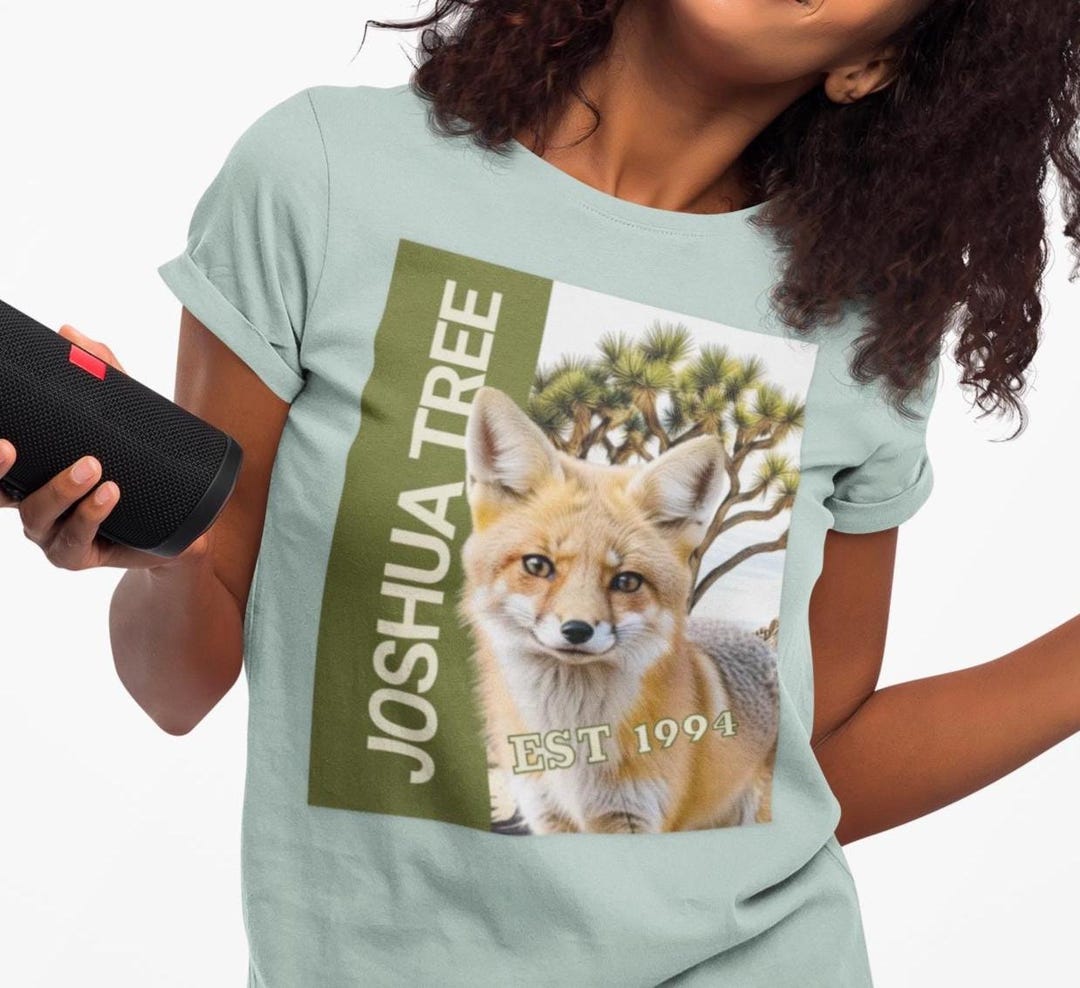 Joshua Tree National Park Kip Fox Unisex T-shirt - Nature Lover