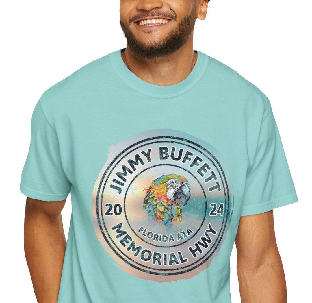 Jimmy Buffett Memorial Hwy Florida A1A T-shirt - Parrotheads