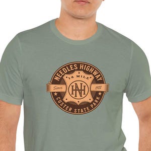 Nadeln Hwy Custer State Park T-Shirt - Black Hills South Dakota Eimer Liste Bestes Geschenk für Naturliebhaber Biker Geschenk Mount Rushmore Reisen
