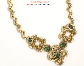 DIGITAL TUTORIAL PDF - Arabesque Necklace