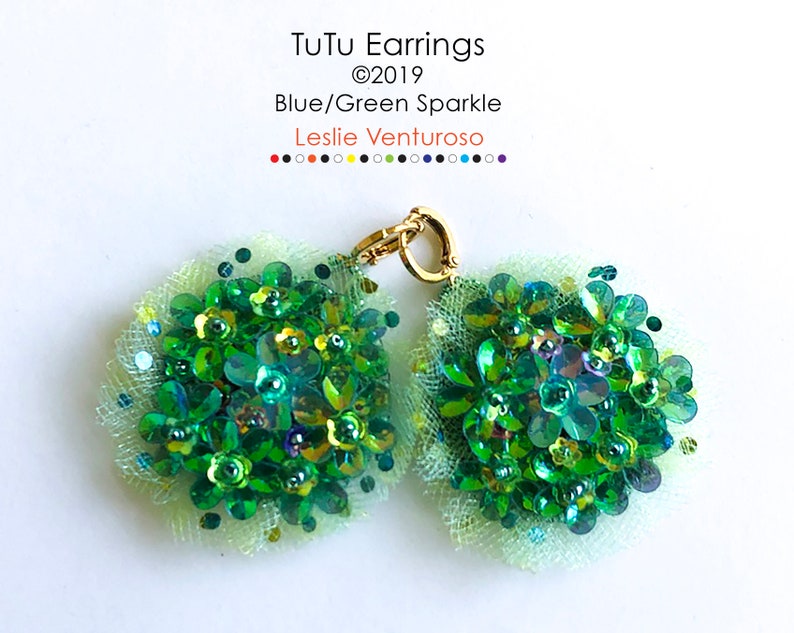 TuTu Cute Earrings TUTORIAL ONLY image 7