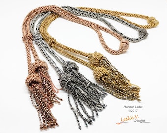 eTutorial Only - The Hannah Lariat - Instant Download