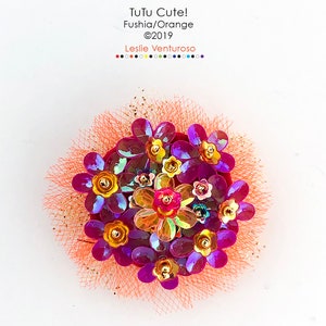 TuTu Cute Earrings TUTORIAL ONLY image 2