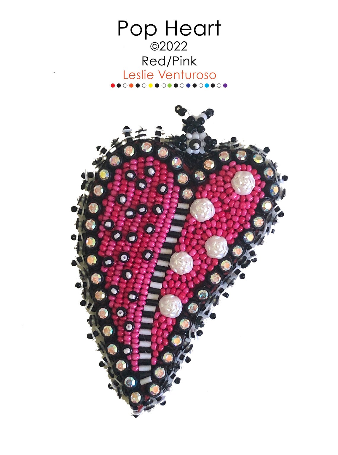 Color Pop Heart Necklace main image 1