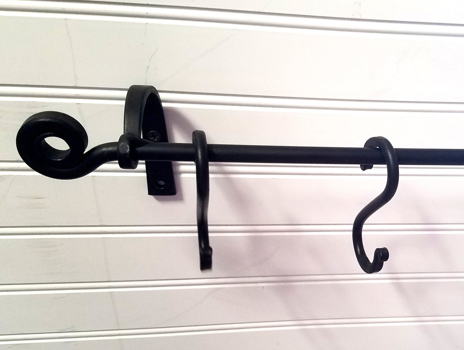 Hand Wrought Iron Mug Rack Farmhouse Kitchen Coffee Bar Etsy