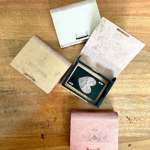 Spielkarten Box personalisiert | Holzbox Karten | Spielkarten Aufbewahrung | Geschenkbox Poker | Spielkartenbox Holz mit Name