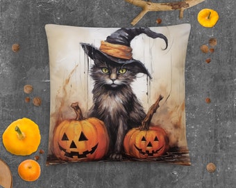 Rustic Halloween Cat