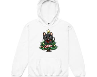 CatTree Christmas Logo Hoodie