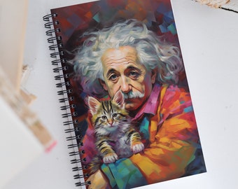 Albert Einstein Spiral Notebook