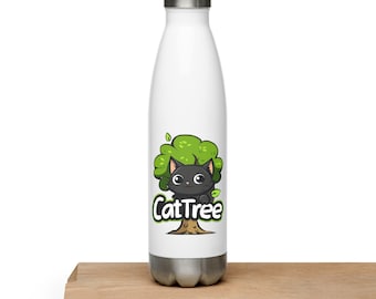 Botella de agua de acero inoxidable CatTree