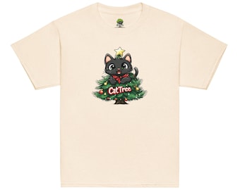 CatTree Christmas Logo Youth Tee