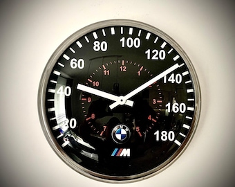 Speedometer Wall clock Inspired by   BMW M5   Automotive art