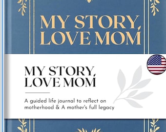 Mom's Life Story Keepsake Journal - Guided Memory Book (Hardcover)