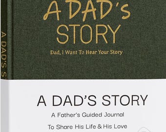 Dad's Life Story Journal: Linen Hardcover Family Keepsake