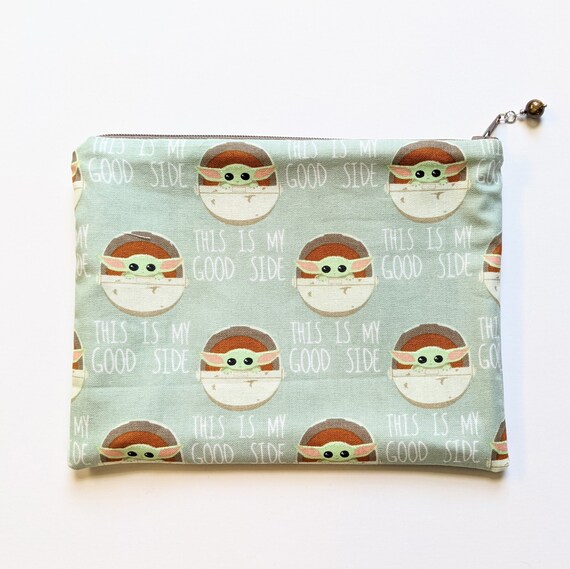 Star Wars Baby Yoda Makeup Bag Multiple Prints Available Etsy