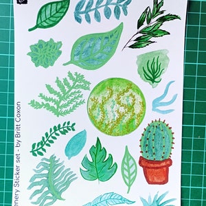 Groenstickerset