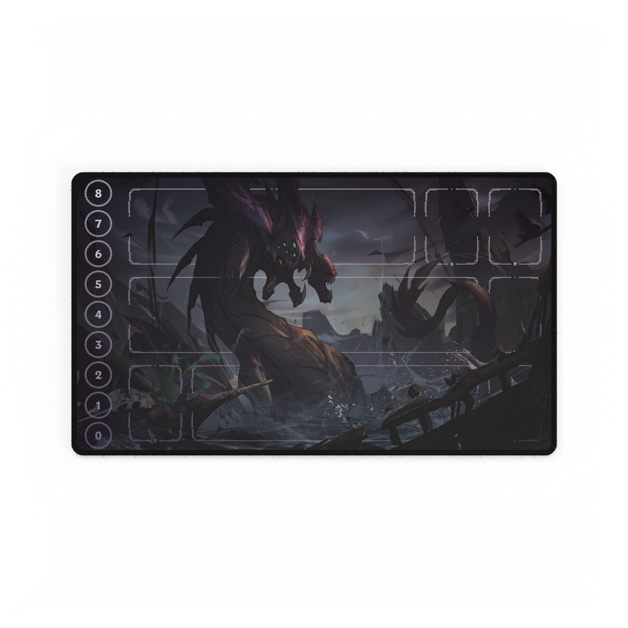 Baron Nasher Riftbound Playmat With Zones | 24