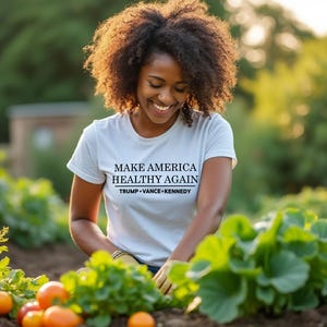 Make America Healthy Again T-shirt, Trump Inspired Tee, Vance & Kennedy Apparel for Patriotic Fitness Fans
