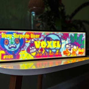 Splatoon Splashtag Lithophane Lightbox