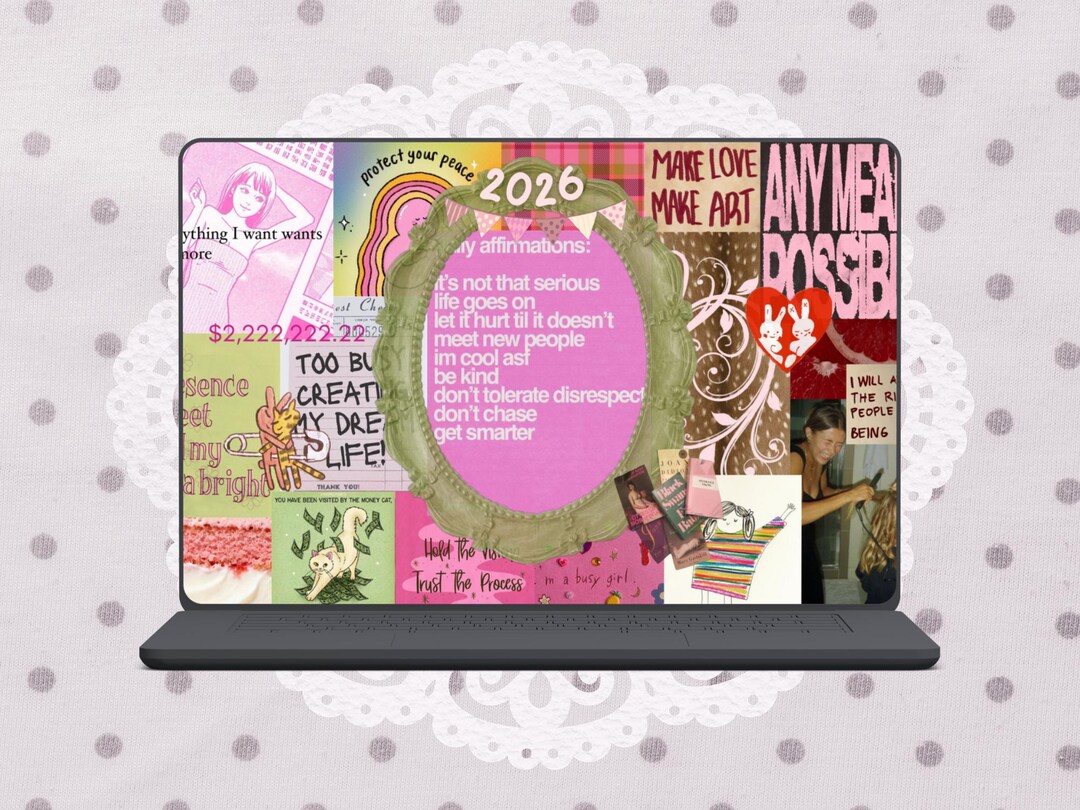 VISION BOARD 2026 - Etsy UK