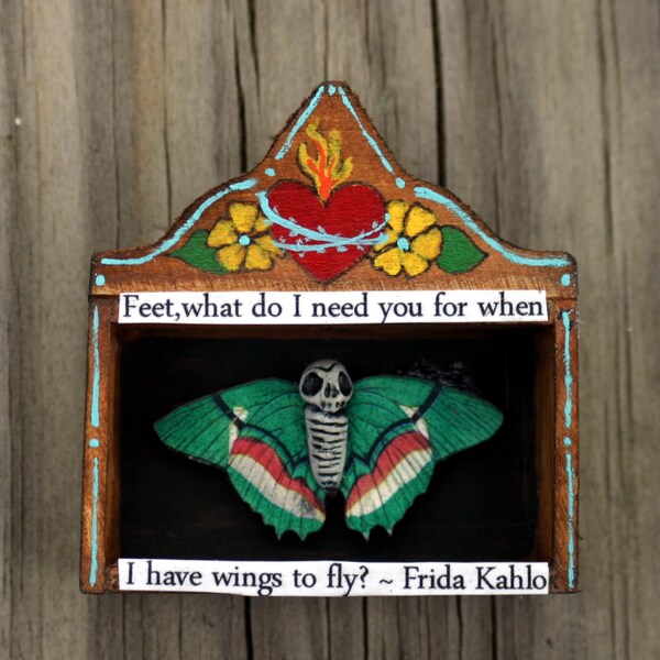 Matchbox shrine by artist Sherry Westfall Matthews