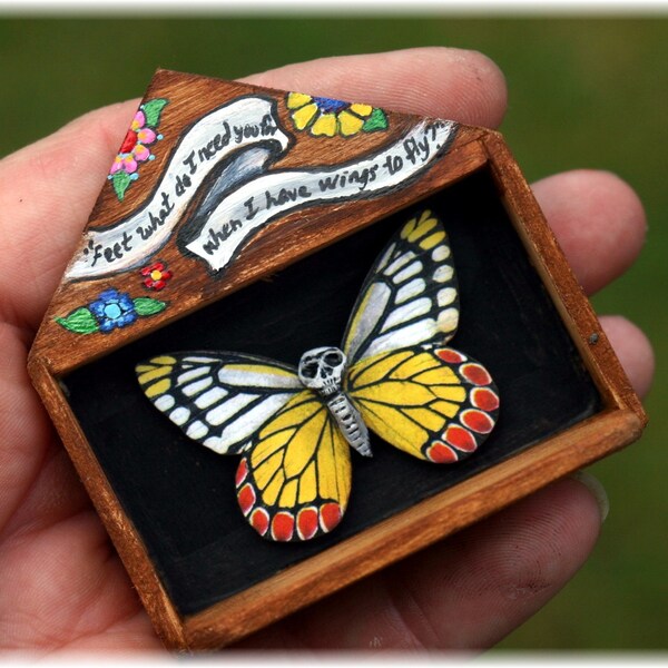 Matchbox shrine by artist Sherry Westfall Matthews